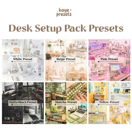 Desk Setup Pack Presets